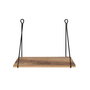 Hanah Home Mesa de estudio Tuna Nogal y Negro